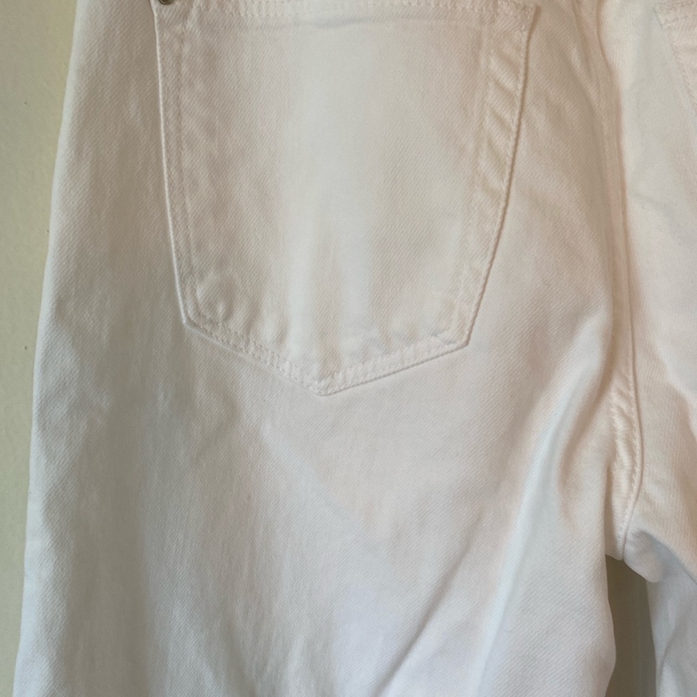 NWT WHITE ZARA MOM FIT DENIM JEANS SZ 6 - Picture 8 of 12
